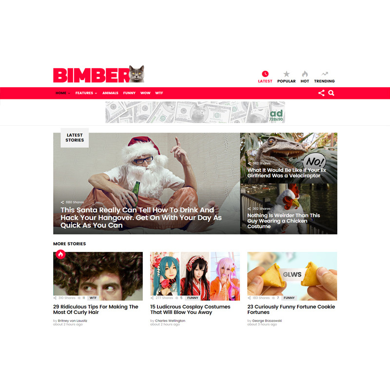 WEBKIT - Bimber WordPress Theme - R&S
