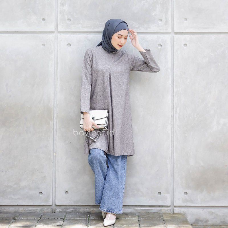 Tunik Ellen Bayleaf, Tunik Katun Medina, Tunik Premium