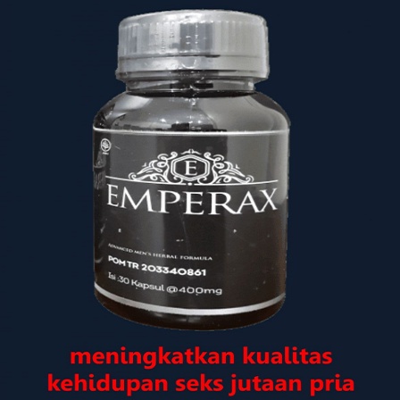 Emperax 30 Kapsul - Khasiat, Testimoni, Efek Samping, Aturan Minum, Asli dan Palsu, Harga