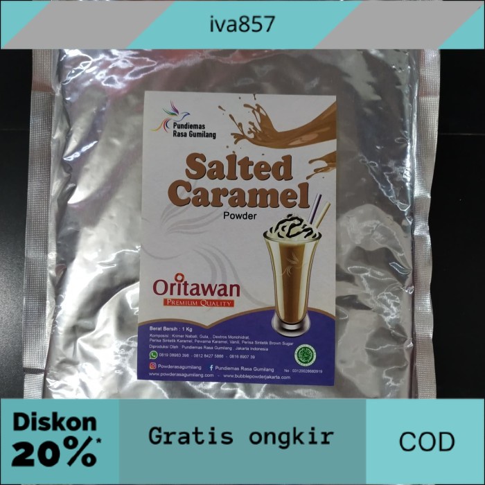 

PROMO Salted Caramel Powder GRATIS ONGKIR