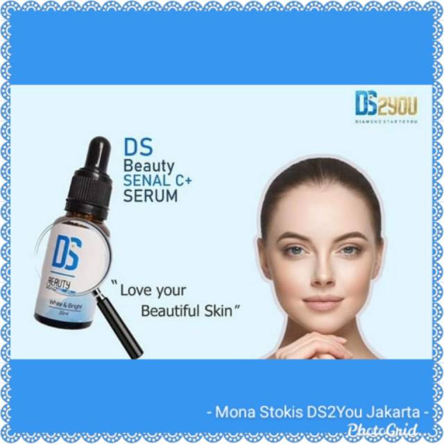 BEAUTY SENAL C+ SERUM DS2YOU (SERUM DENGAN APPLE STEMCELL)