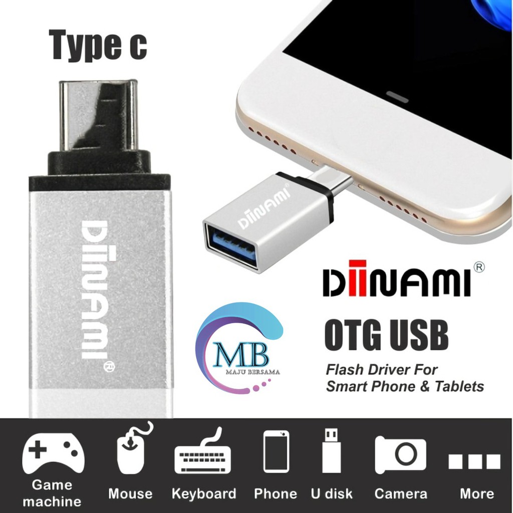 BM091 DIINAMI OTG TIPE C USB Fast translit data For All Type merk smartphone MB958