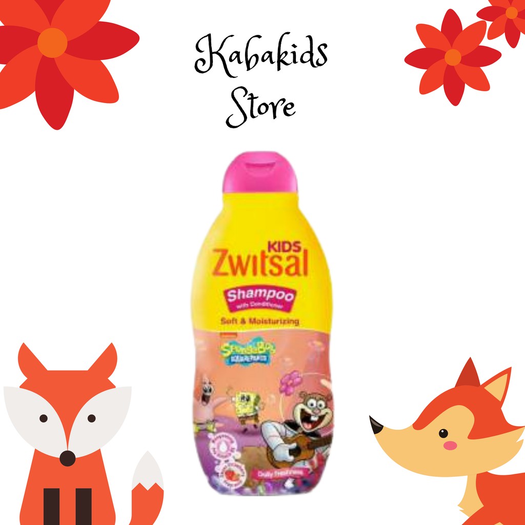 Zwitsal kids Shampoo Pink Soft and Moisturizing 180 Ml