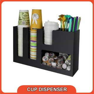 Rak  Akrilik  Paper Cup Sederhana Complete Model A Shopee 