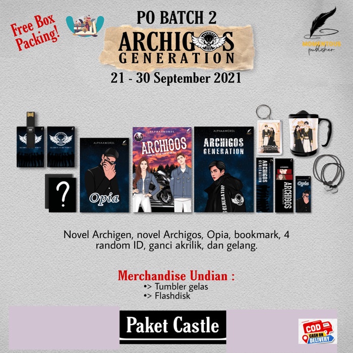 

PROMO!!! PO ARCHIGOS GENERATION KARYA ALPHAAWORDL TERMURAH