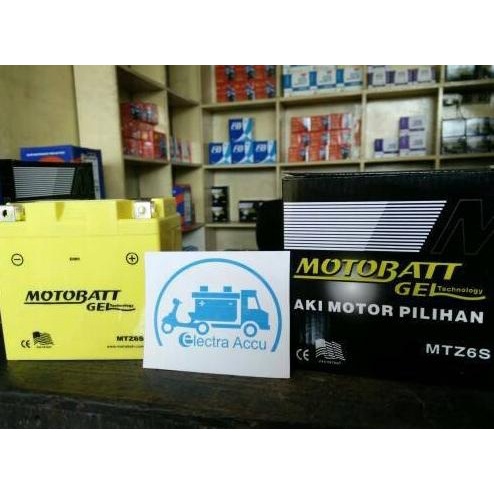 Aki motor Honda CBR 150 motobatt MTZ6S Aki gel
