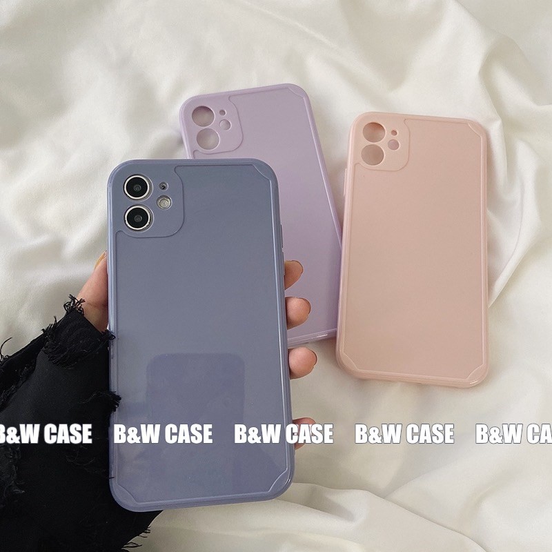 Soft Case Tahan Banting Warna Permen Untuk Iphone 12 11