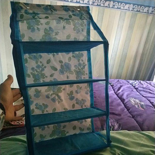 [bisa Cod] Promo Murah Rak Gantung Obat Motif Bunga Full Resleting Kualitas Terbaik Dan Termurah