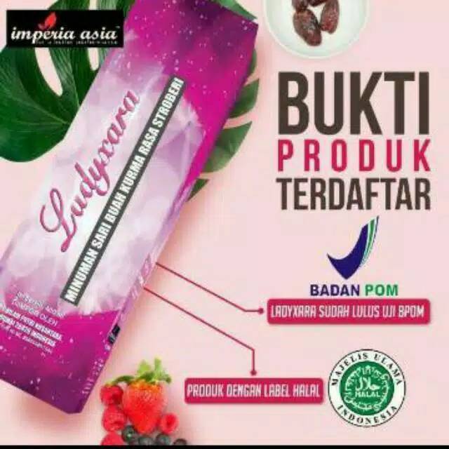 Ladyxara jus herbal minuman sari buah kurma khusus wanita