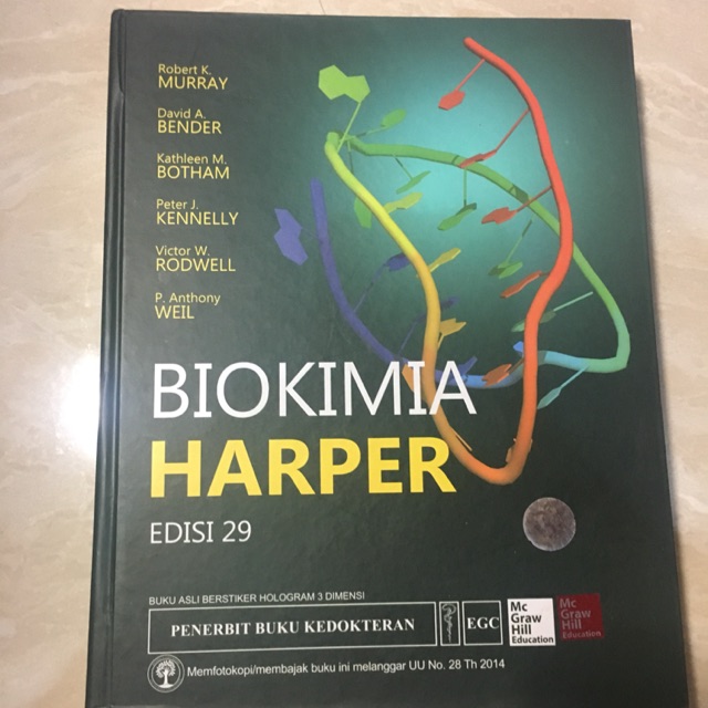 (BOOKED) Buku Biokimia by Harper PRELOVED