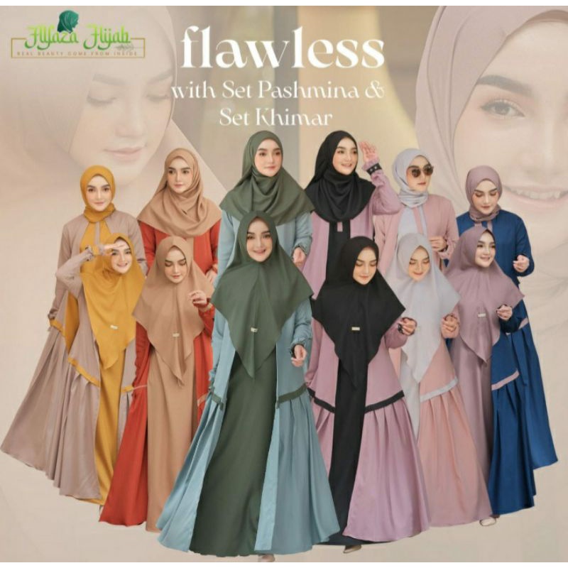 gamis flawless by alfaza hijab