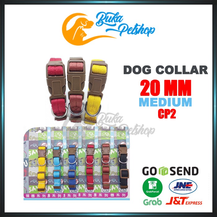 Kalung Anjing / Dog Collar 20mm Medium