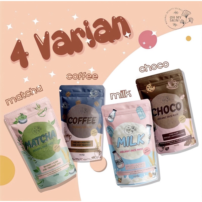 [RESS RESMI] Oh my skin BPOM approved masker organik