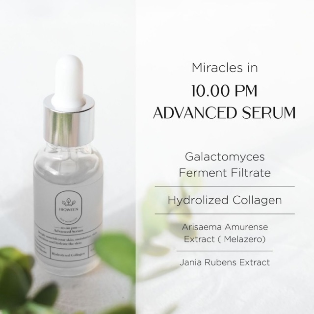 (BPOM) HIQWEEN 10pm Advanced Serum By Hiqween