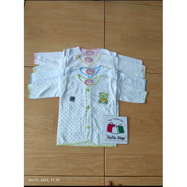 Baju bayi Luvita Newborn 0 - 3 Bulan lengan panjang dan lengan pendek