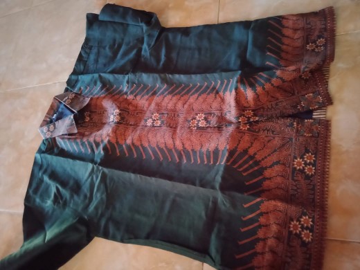 Kemeja Batik Abinaya Ijo Full Furing Katun Halus Size M-xxl Asli Solo