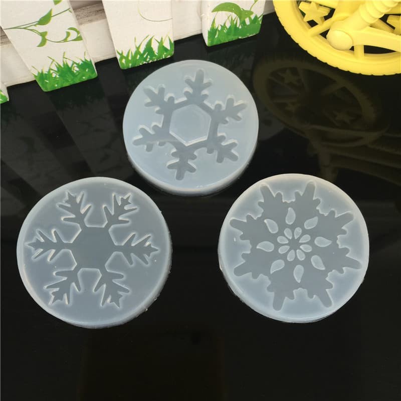 Pendant Silicone Molds - Snowflake Shape (1pcs)