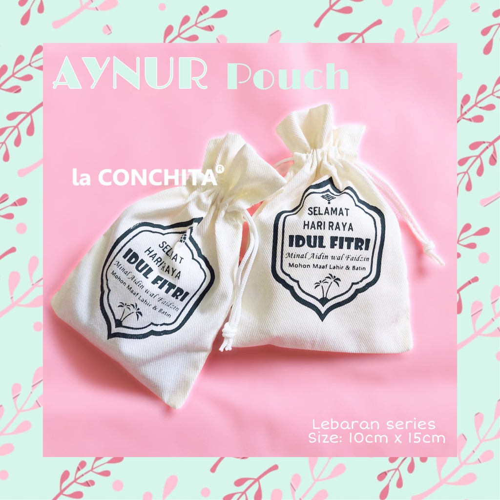 

POUCH KANTONG SERUT BLACU KANTUNG BELACU UANG LEBARAN POLOS NATURAL