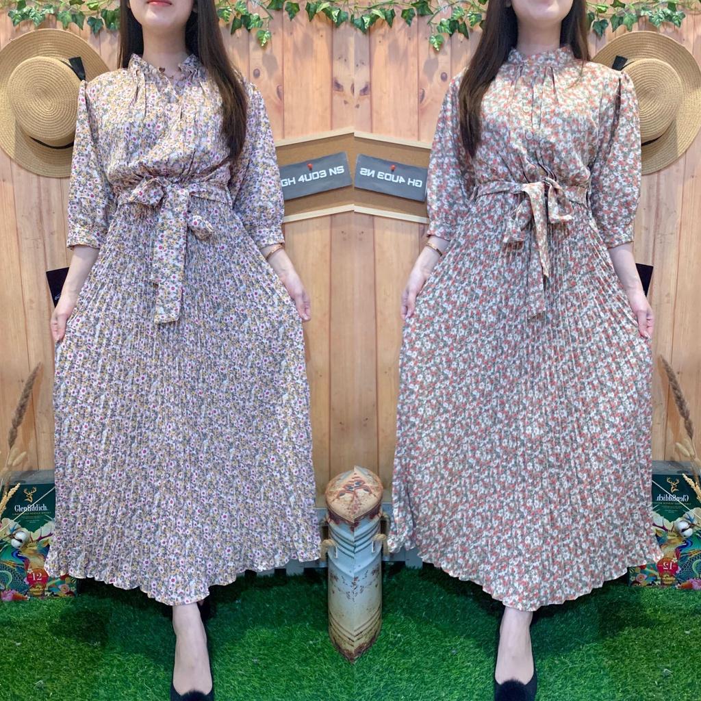 LONG DRESS PLISKET LUNA 1241-4