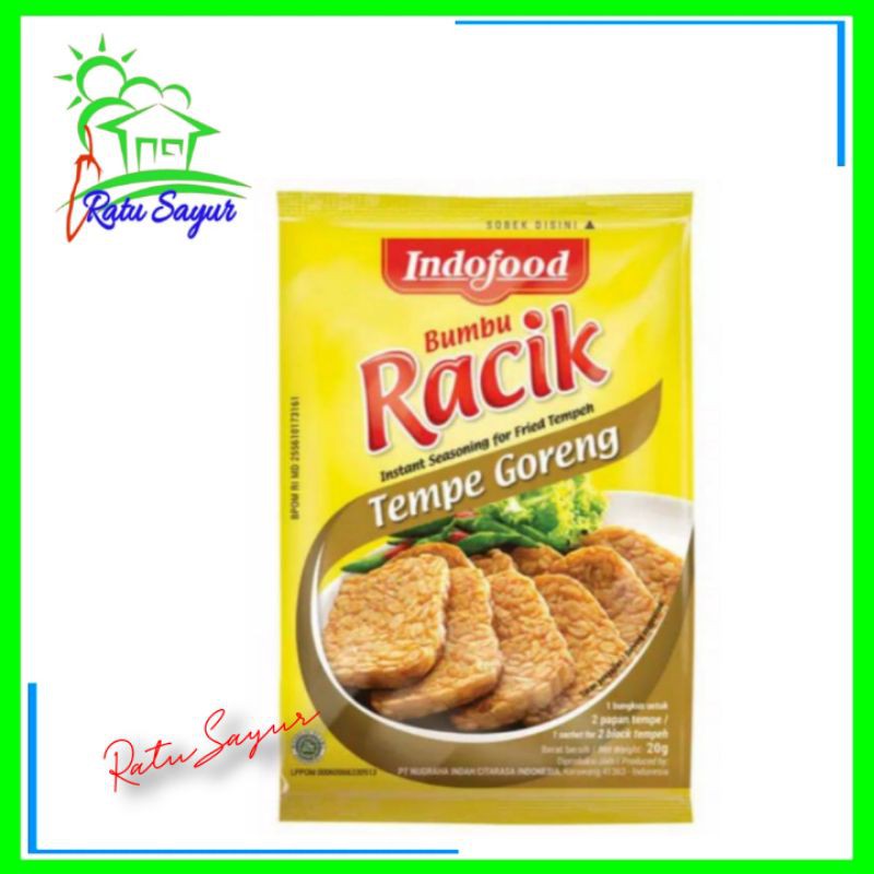 

BUMBU RACIK TEMPE GORENG /Ratu Sayur Cikeas [1pcs]