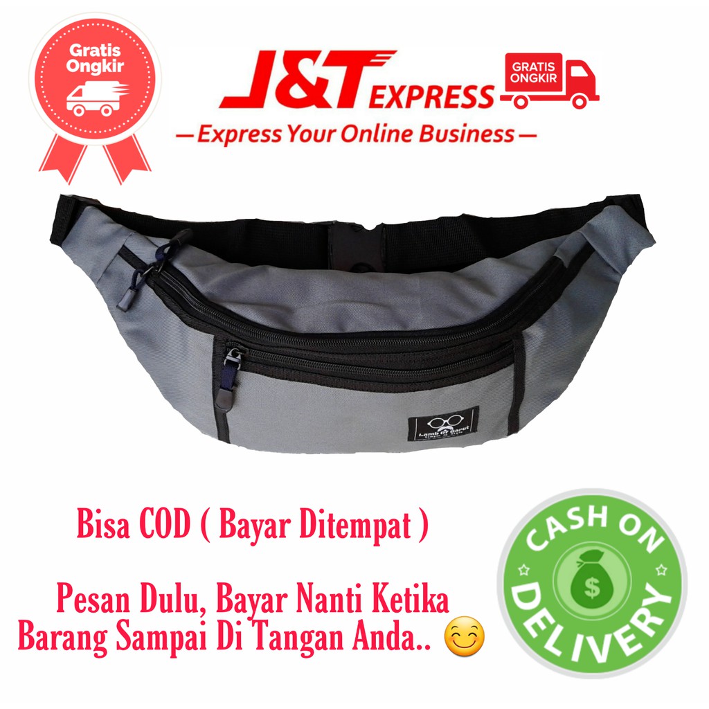 Waist Bag Pria Waistbag Cowok Terlaris Tas Selempang Anak Muda