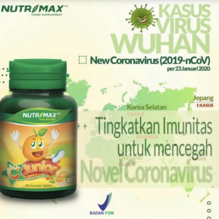 Nutrimax C+ Junior Vitamin Anak Vit Anak -