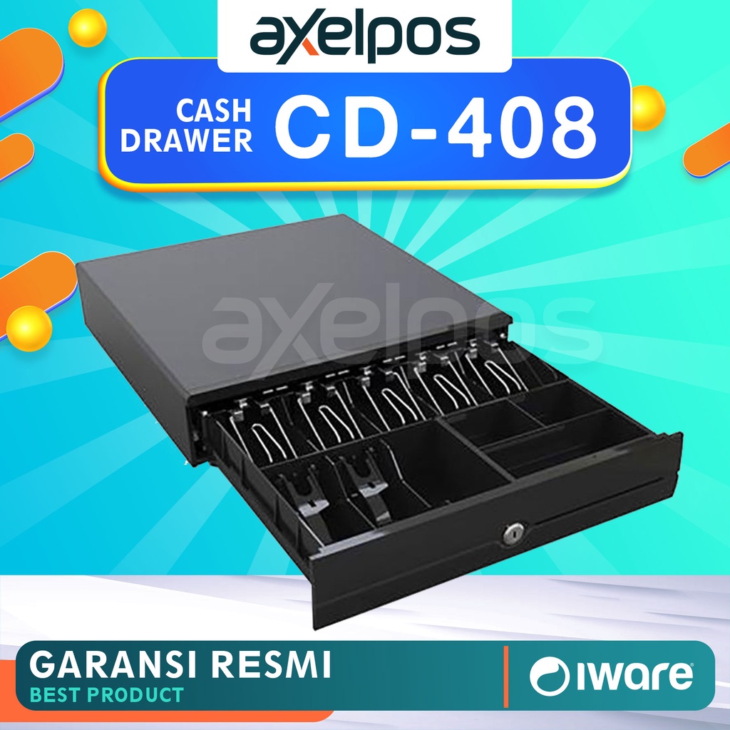 Cash drawer Laci Uang Kasir iware CD-408