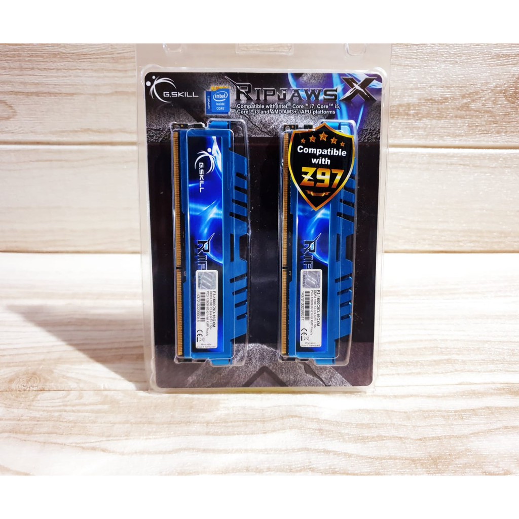G.SKILL Ripjaws X Series 16 GB 2 x 8 GB DDR3