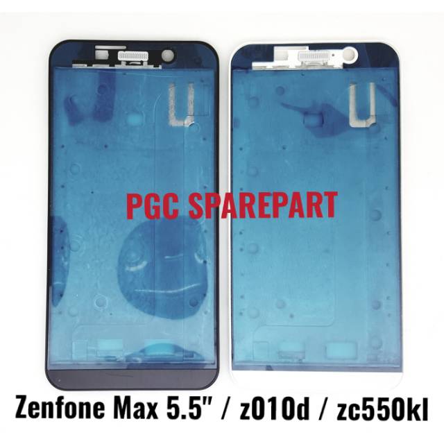 Original Frame Tulang Tengah AS Zenfone Max 5.5" / z010d / ZC550KL - Bezzel Bejel Bezel Tempat Duduk
