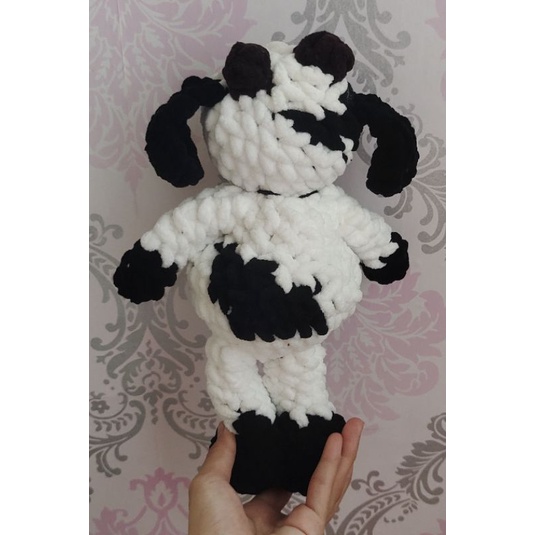 boneka rajut sapi
