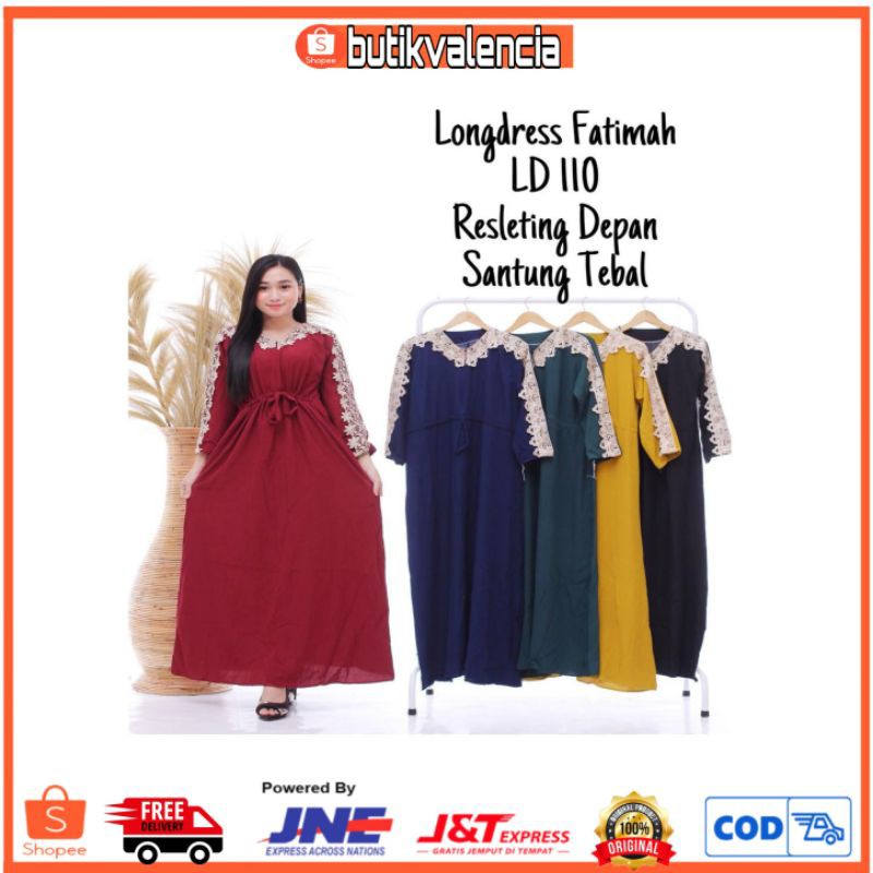 LONGDRESS RENDA FATIMAH ( BUSUI FRIENDLY )