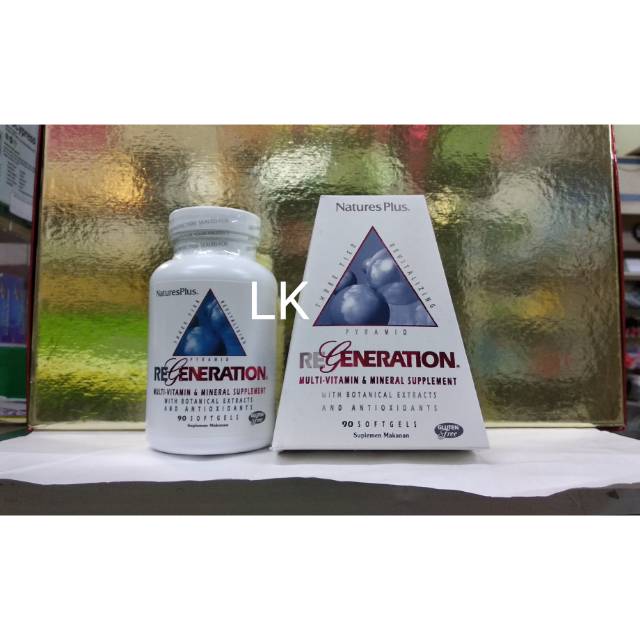 Natures Plus Regeneration Multivitamin & Mineral 60 Softgel