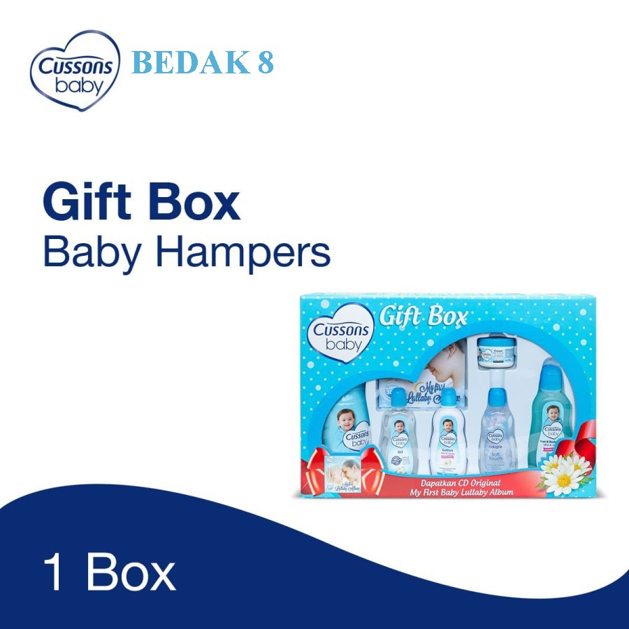 Cussons Baby Gift Box | Cussons Baby Hadiah Ulang Tahun Paket Box