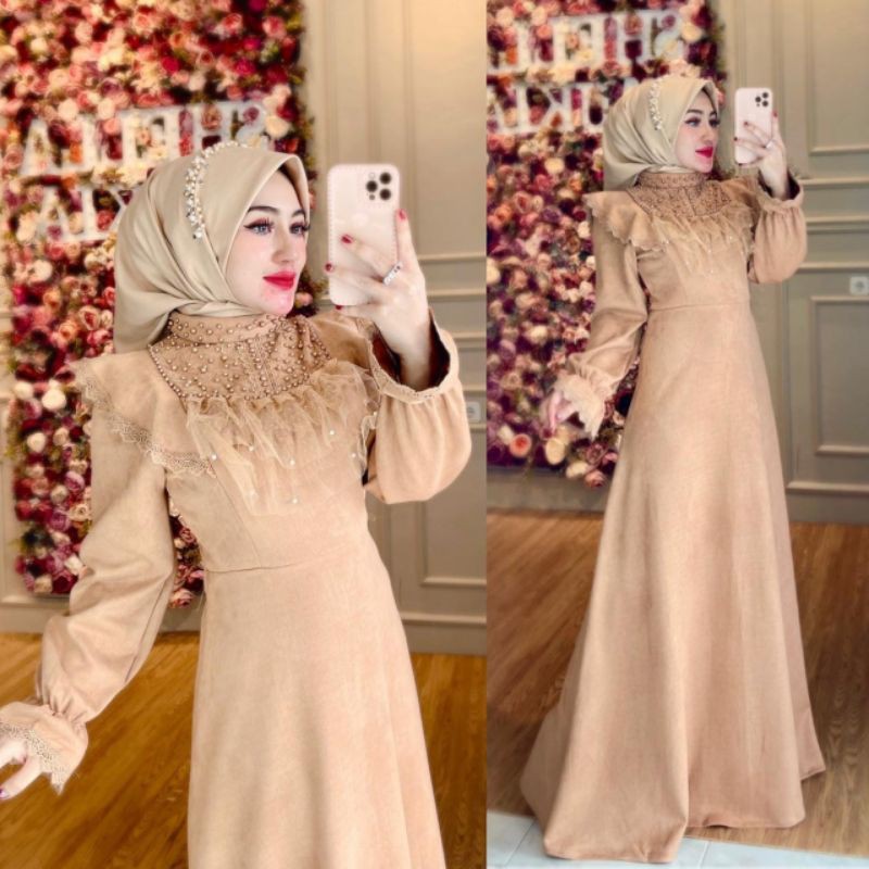 dress suede shellasaukia original