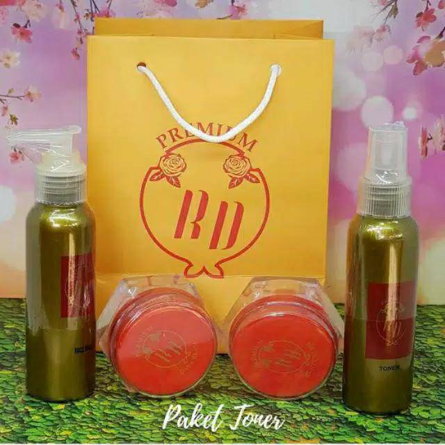 Paket toner Rd red premium terlaris skincare terlaris original bpom