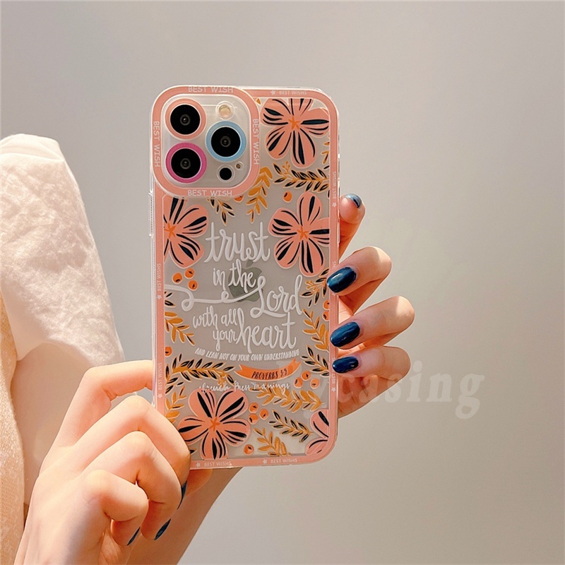 Casing Oppo A16 A53 A33 2020 A15 A15S A52 A92 A5S A3S A5 A9 A7 A12E A31 F11 Pro F9 A1K A59 F1S Reno 5 Reno 5f4 2f Motif Bunga