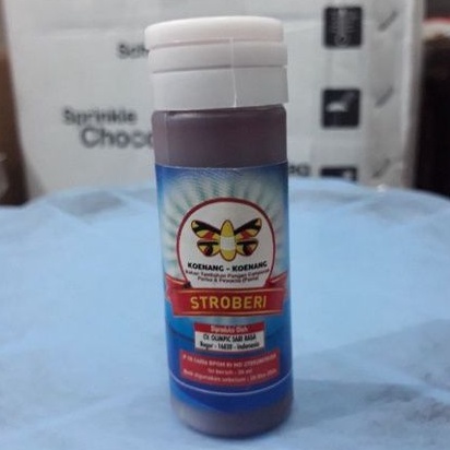 

Perisa & Pewarna Pasta Stroberi Koenang Koenang 30 ml