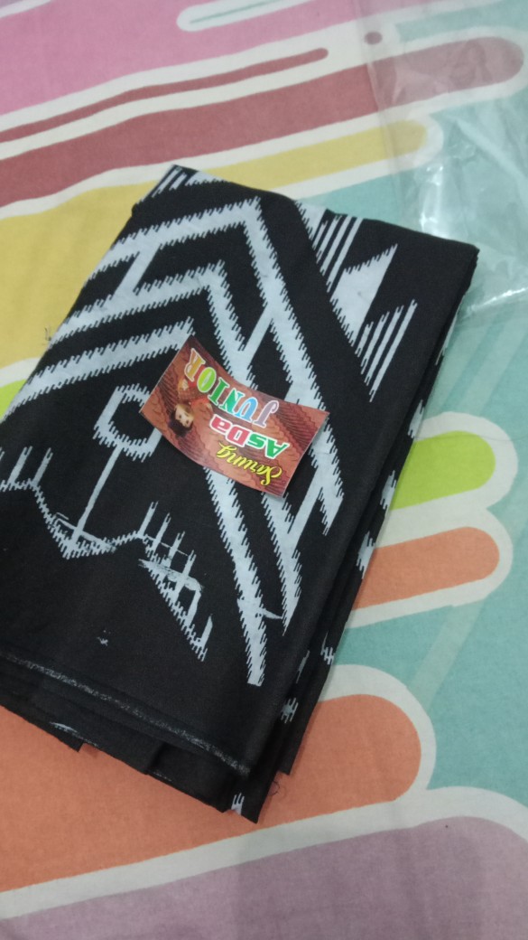 Sarung Batik Anak Halus Motif Wayang Gunungan - Warna Merah - Macan - Vespa - Naga Sarung Anak