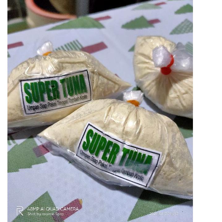 Rebornϟtop umpan super tuna. umpan jadi. umpan ikan mas khas Semarangan 〖[Star]〗