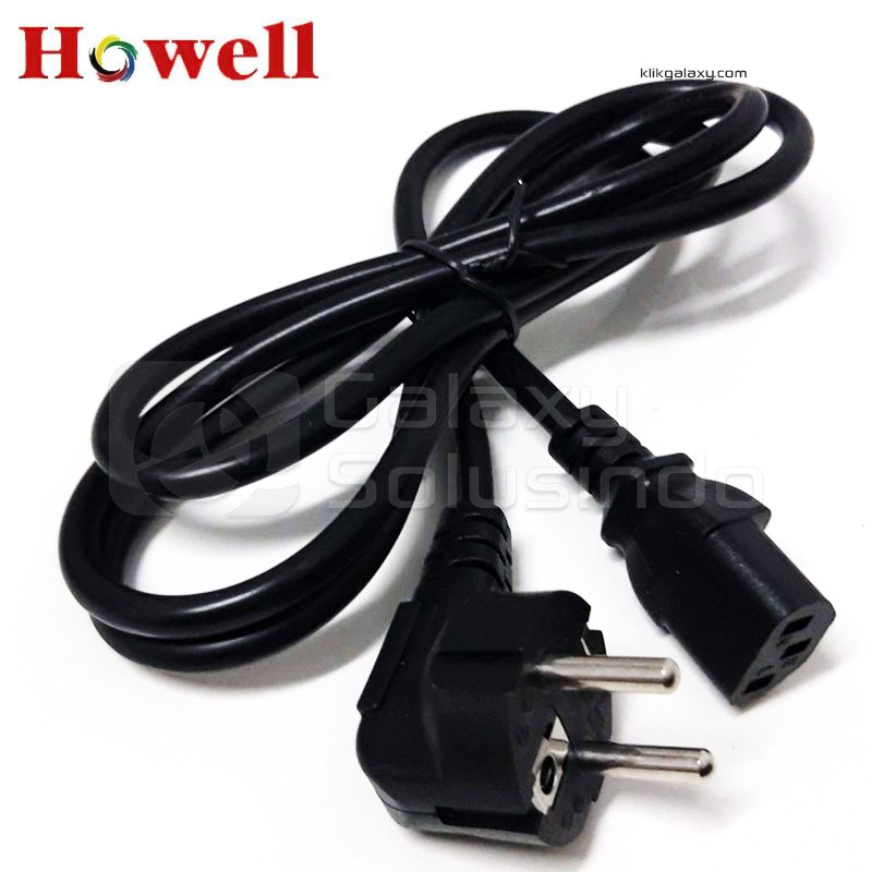 Kabel Power AC 3 Pin Howell