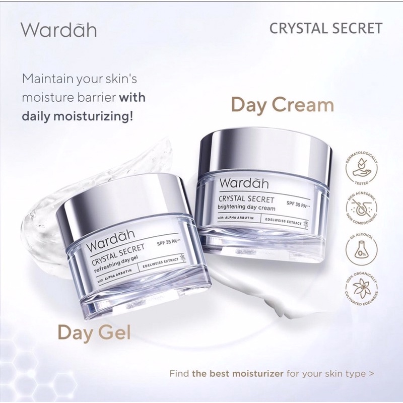 Crystal Secret Day Cream/Gel