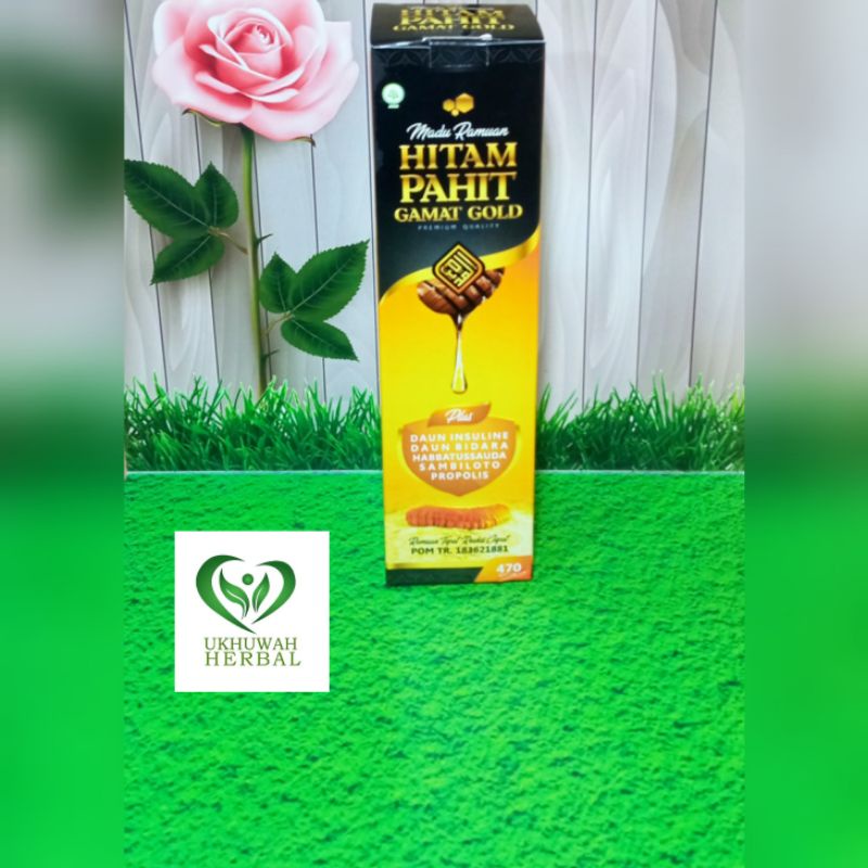 

Madu ramuan hitam pahit gamat gold 470gr
