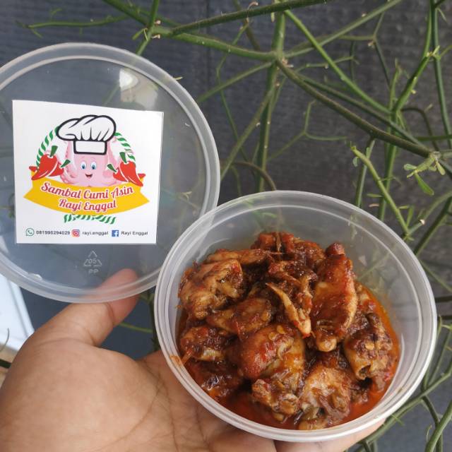 

Sambal Cumi Asin asli Belitung