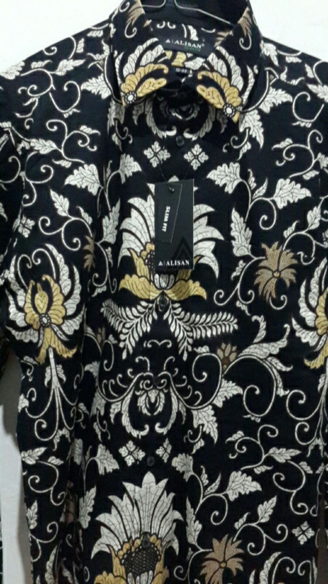 Alisan Kemeja Batik Printing Slimfit Panjang