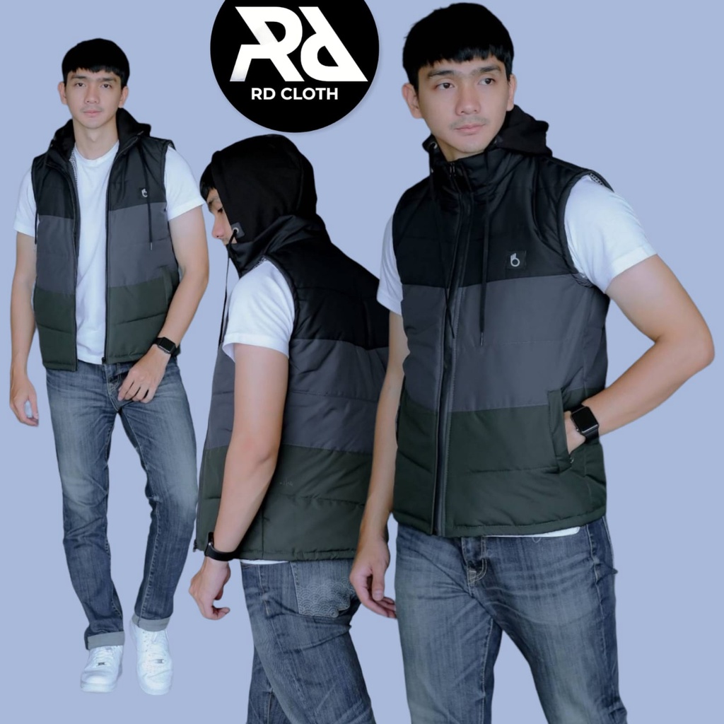 rompi pria/rompi motor/rompi keren/rompi touring/rompi anti angin/rompi anti air/jaket parasut Rompi