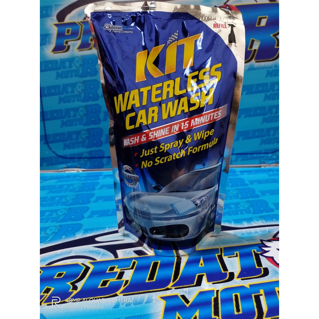 CARA CEPAT CUCI MOBIL TANPA AIR SHAMPOO KIT WATERLESS CAR WASH 500ML