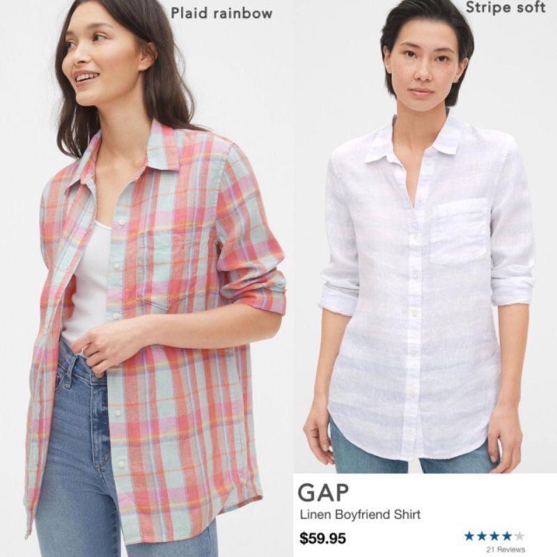 Kemeja wanita GAP linen