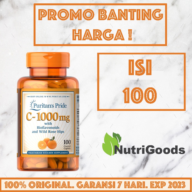 PURITAN PRIDE VITAMIN C 1000MG 100