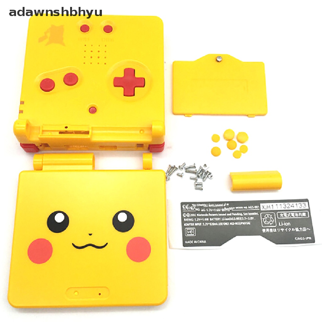 Adawnshbhyu Replacement Yellow Limited Housing Shell Case Kit Untuk GBA SP Gameboy Advance SP