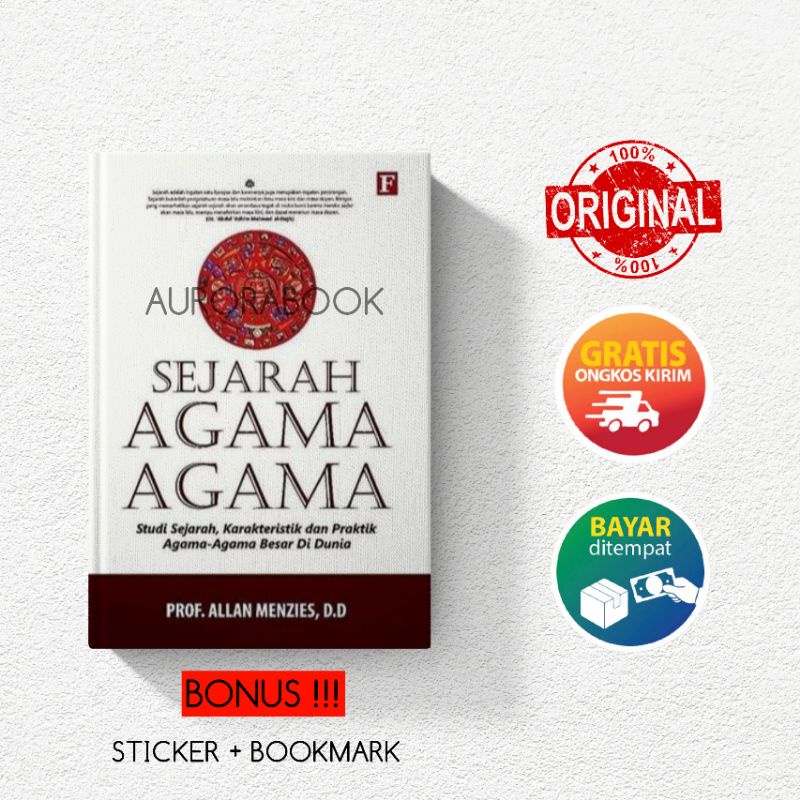 BUKU SEJARAH AGAMA-AGAMA - ALLAN MENZIES - ORIGINAL
